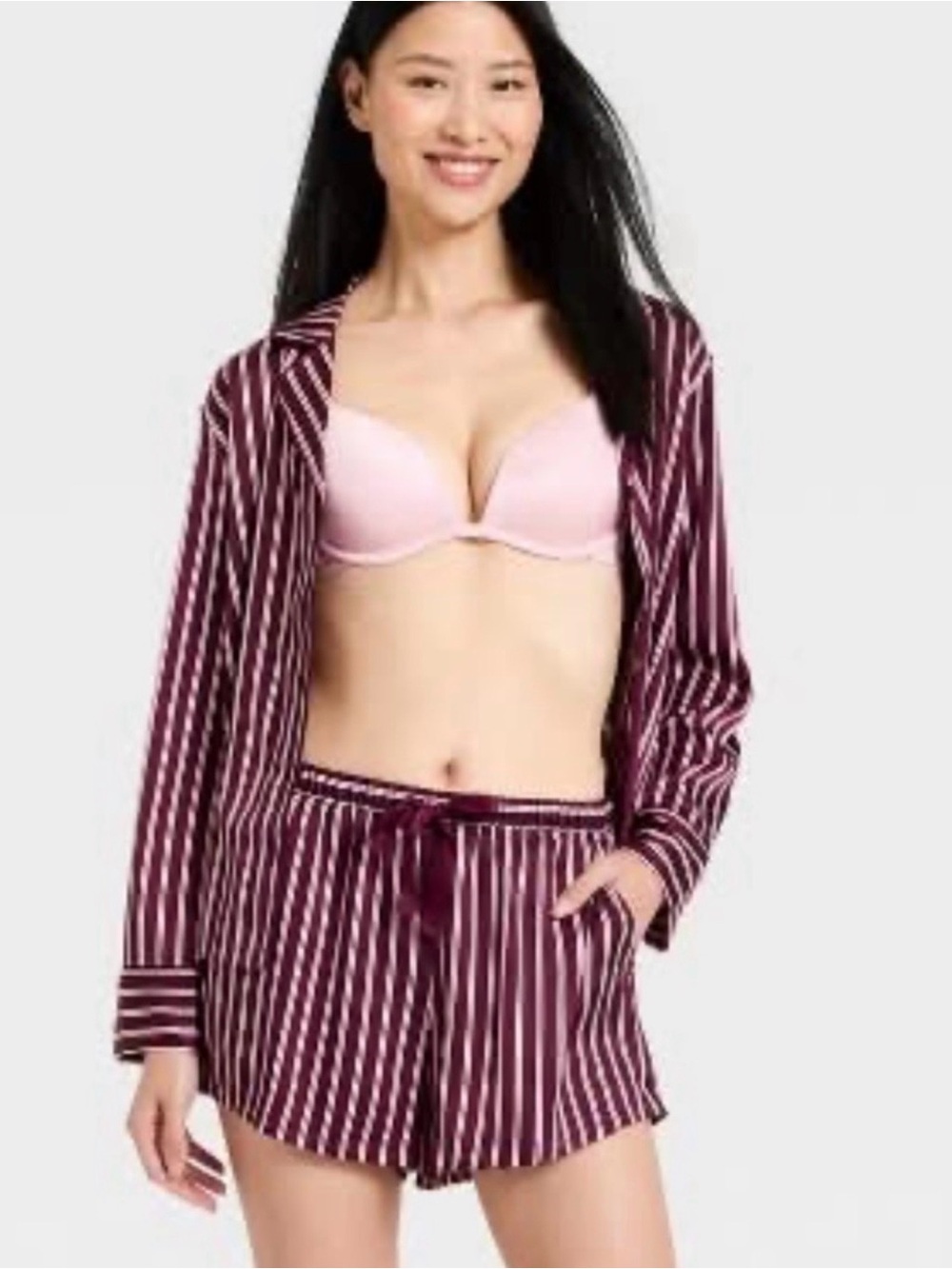 Auden Satin Like Pajama Set